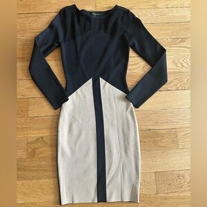 black bodycon dress lightly worn. Great condition!